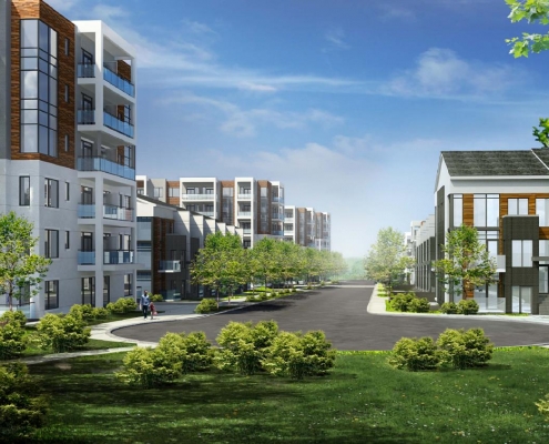 Daniels Keelesdale Condos and Towns