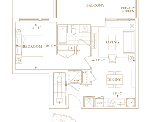Royal Bayview - floor plan - 502