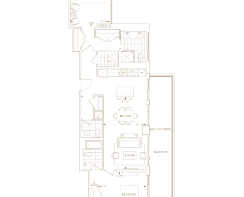 Royal Bayview - floor plan - 709