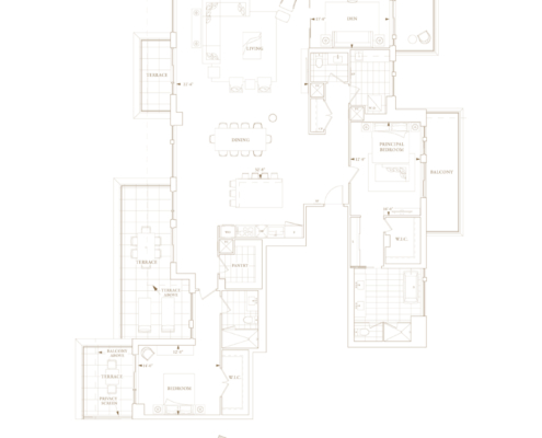 Royal Bayview - floor plan - GPH22