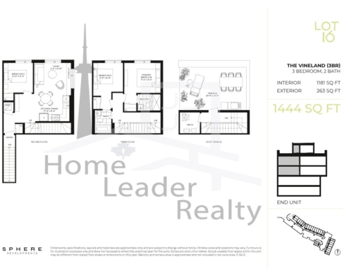 THE VINELAND(3BR)